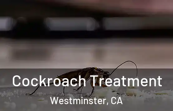  Cockroach Treatment Westminster, CA